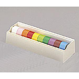 カラーテープ　Ｋ−２５０　１０色セット [6-691-02]