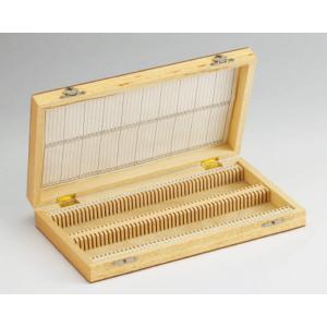 木製プレパラートボックス |||１００枚用（鉱物用）  