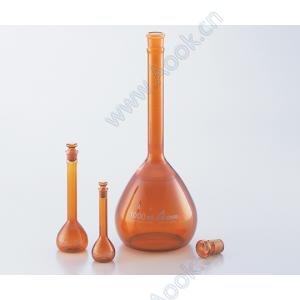 メスフラスコ　茶　５ｍｌ（ＡＳＯＮＥ） [1-8564-21]