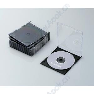 ＣＤ／ＤＶＤケース　ＣＣＤ−０１７ＢＫ [2-6962-01]