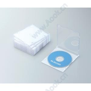 ＣＤ／ＤＶＤケース　ＣＣＤ−０１７ＷＨ [2-6962-02]