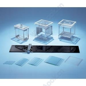 吸着剤塗布用硝子板　１００−２ａ　１０入 [2-282-08]