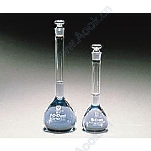 メスフラスコ　白　　５ｍｌ　シバタ [6-240-01]