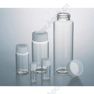 スクリュー管瓶　�３　９ｍＬ　白 [5-098-05]