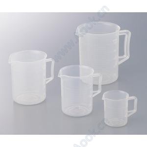 ポリプロピレン手付ビーカー　１００ｍｌ [1-4622-01]
