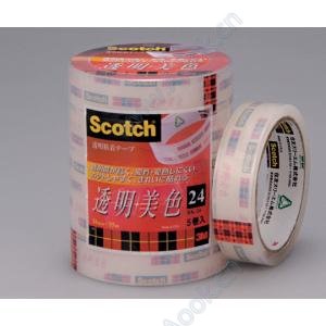 透明粘着テープ（工業用包装）　ＢＫ−２４ [2-7738-04]