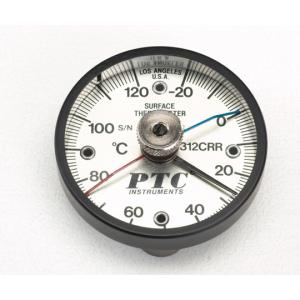 バイメタル表面温度計ＴＭＳ５０Ｎ−２５０ [1-9897-04]