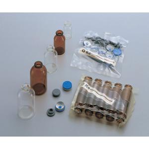 ステリバイアルゴム栓キャップ付白３０ｍｌ [4-4009-04]