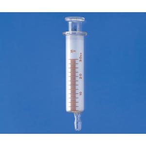 ガラス製注入筒　Ｔｙｐｅ２　横口筒先 [1-9509-02]
