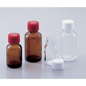 細口規格瓶（褐色）ＬＴ−１００　１００入 [5-131-04]