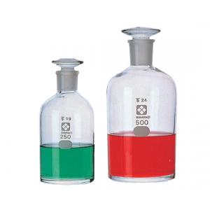 共通摺合わせ細口試薬瓶白色１０００ｍｌ [4-5033-06]