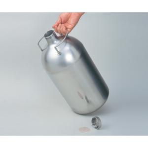 ラボ缶（把手付ステンレスボトル）　１０Ｌ [1-9417-03]