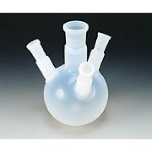 ＰＦＡ丸底フラスコ　四ツ口　５００ｍｌ [1-6665-03]