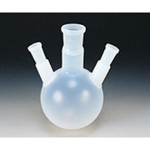 ＰＦＡ丸底フラスコ　三ツ口　５００ｍｌ [1-6665-02]