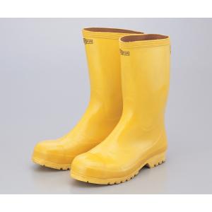 安全ゴム長靴　２４ｃｍ　黄色 [6-9275-01]