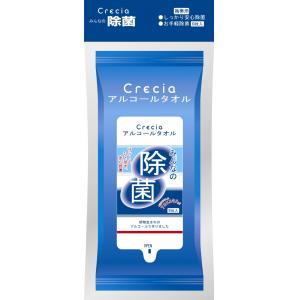 クレシア　アルコールタオル みんなの除菌 １０枚　ハンディ [76920]
