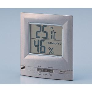 ＥＬライト付デジタル温湿度計　２０７５ [1-5459-01]
