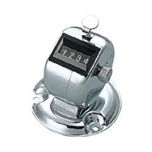 数取器　４桁・１連　卓上型　９５ｇ　ＣＬ－２０２ CL-202