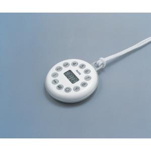 デジタルタイマ１００分計５３５３ホワイト [6-4024-01]