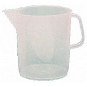 理化学用品　ジョッキ　ポリプロピレン　計量ジョッキ　５リットル 40083