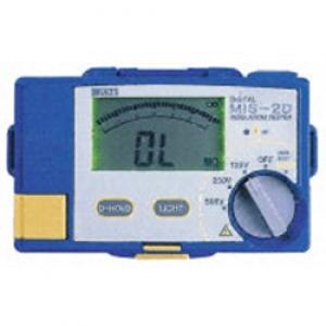 絶縁抵抗計　デジタル　２５０Ｖ　５００Ｖ　１０００Ｖ MIS-3D