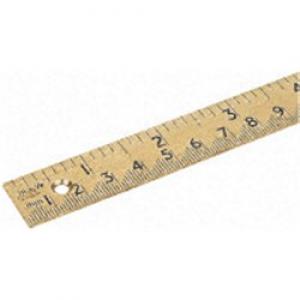 測定工具　定規　真鍮　１ｍ 1-35-441