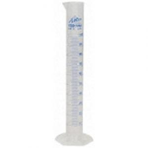 理化学用品　メスシリンダ　ＰＰ　青目盛　１００ｍｌ CPB0100P