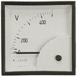 アナログメータ　可動鉄片式　アナログ　可動鉄片　電圧計　ＤＩＮサイズ D48 SDO/150V