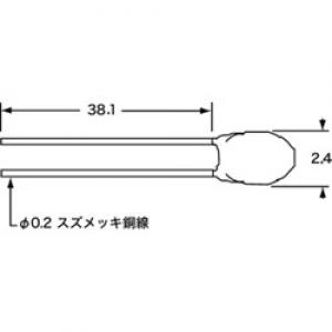 サーミスタ　ＮＴＣ　３０ｋΩ 192-303KET-A01