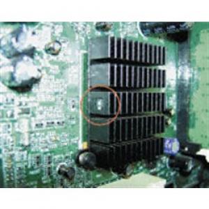 サーモラベル　不可逆性　１２５℃　シロ／クロ SS125
