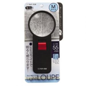 ライト付ルーペＭ　４０６０－６４４　ブラック 4060-644
