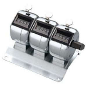 数取器　３連式　外寸法Ｗ９１・Ｄ７０・Ｈ６７ CL-203