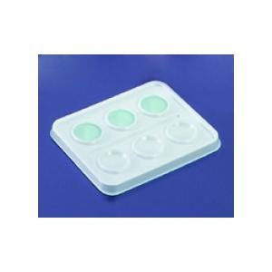 ディスポ反応板　６穴　２００個入 0908-02