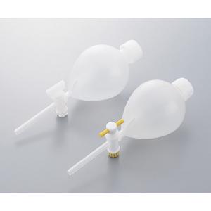 ＰＰ分液ロート　丸型ＰＥコック３００ｍｌ [1-6492-03]