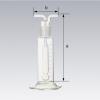 共通すり合わせガス洗浄びん　ムエンケ式 250mL セット [014640-250]
