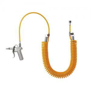 弹性聚氨酯缠绕软管吹尘枪スプリングウレタンコイルホースダスターCOIL HOSE