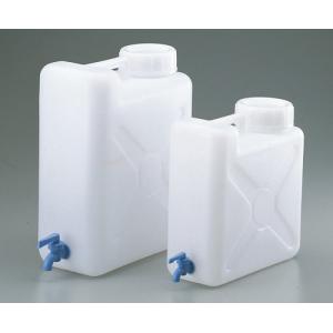 扁平带龙头壶ヘンペイ広口活栓付瓶BOTTLE PE