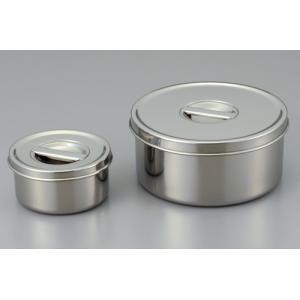 不锈钢圆形壶（带把手）ステンレス丸型ポットツマミ付きPOT SUS