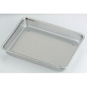 不锈钢网盆（浅方型）ステンレスメッシュバット（浅角型）TRAY SUS