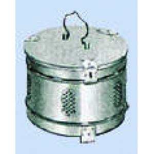 アルプ　高圧蒸気滅菌器用 |||ステンレス丸型カスト　φ１８０  