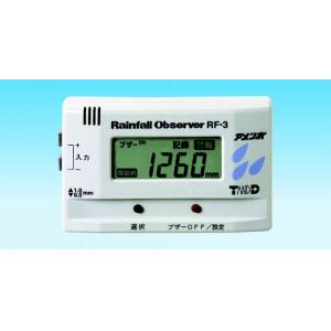 Ｔ＆Ｄ　雨量記録監視装置 |||ＲＦ－３  