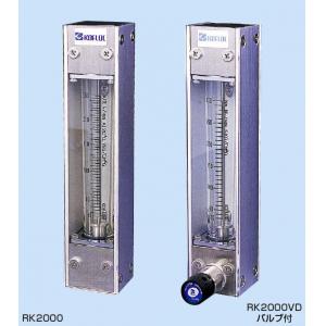 流量計ＲＫ２０００　流体：水 |||バルブ無　流量指定  