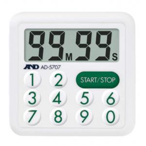 Ａ＆Ｄ　防滴デジタルタイマー |||ＡＤ－５７０７　１００分計  