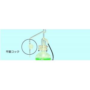 柴田自動ビューレット　５０ｍｌ |||茶　平面コック　平面摺セット  