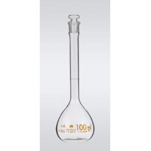 宮原　透明摺合せ　メスフラスコ |||白　２００ｍｌ　ＨＧ  