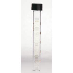 三商印　ねじ口比色管　１入 |||５０ｍｌ　シルバーステン目盛  