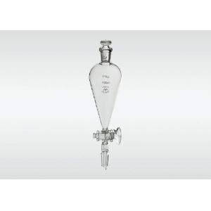 三商　透明摺合せ分液ロート５０ml |||スキューブ型Ｇコック　上下15/25  