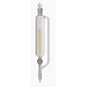 三商　共通摺合せ分液ﾛｰﾄ　100ml |||平衡型目付　Gコック付　上下15/25  