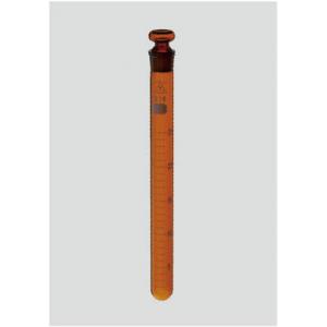 三商印共通摺合せ試験管　目盛付 |||茶　１０ｍｌ　栓１３　１本入  