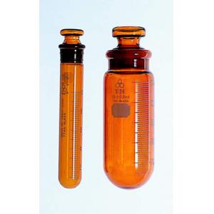 三商印　透明摺合せ遠沈管　茶 |||丸底　目盛付　５０ｍｌ　１本入  